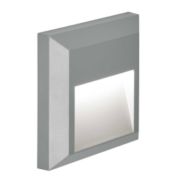 Φωτιστικό Τοίχου-Απλίκα Led Leros Plus 4137800 D125X125 Grey Viokef