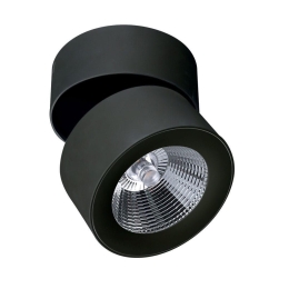 Φωτιστικό Οροφής - Σποτ Led Round Moris 4208301 Black Viokef Μέταλλο