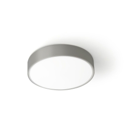 Φωτιστικό Οροφής - Πλαφονιέρα Donousa 4209400 D300 Silver Viokef Πλαστικό