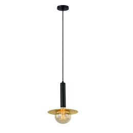 Φωτιστικό Οροφής Louis 4230500 Black Viokef Μέταλλο