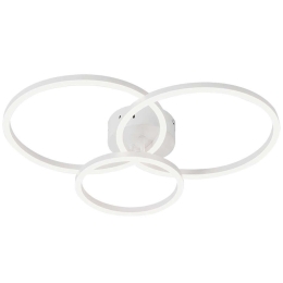 Φωτιστικό Οροφής - Πλαφονιέρα Nola 4256600 Led White Viokef Μέταλλο