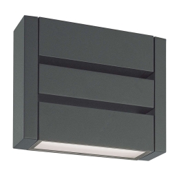 Φωτιστικό Τοίχου - Απλίκα Delos 4256700 L:179XH:154 Anthracite Viokef