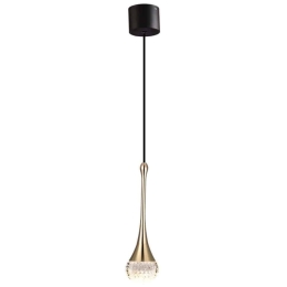 Φωτιστικό Οροφής  Star Light 4268500 6,5x150cm Led 350Lm 4W 3000K Black-Gold Viokef Αλουμίνιο,Ακρυλικό
