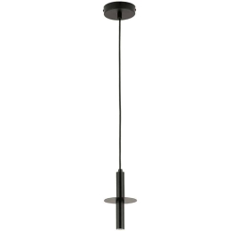 Φωτιστικό Οροφής Duct 3099500 Φ8x95cm Led 270lm 3W 3000K Black Viokef