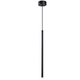 Φωτιστικό Οροφής Zenia 4291100 Φ1,6x60cm Led 175lm 4W 3000K Black Viokef