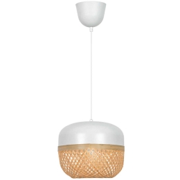 Φωτιστικό Οροφής Saline 4295600 25x130cm 1xE27 40W Natural-White Viokef