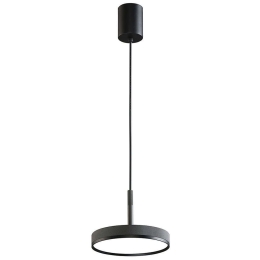 Φωτιστικό Οροφής Don 4300300 Φ20x200cm Led 1682lm 24W 3000K Black-Grey Viokef