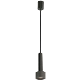 Φωτιστικό Οροφής Polo 4300400 Φ9x184cm 1xGu10 20W Black-Grey Viokef