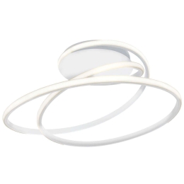 Φωτιστικό Οροφής - Πλαφονιέρα Mily 4301500 54x24cm Led 2308lm 41W 3000K White Viokef