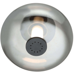 Φωτιστικό Οροφής - Πλαφονιέρα Avery 4302600 Φ32cm Led 555lm 6W 3000K Smoke-Black Viokef