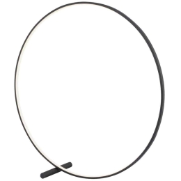 Φωτιστικό Δαπέδου Circle 4303000 Φ89,5x25cm Led 1575lm 35W 3000K Black Viokef