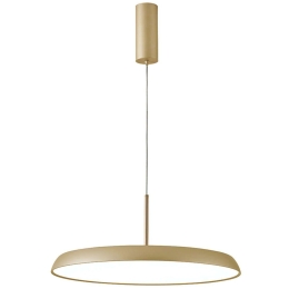 Φωτιστικό Οροφής Art 4303400 Φ45x150cm Led 2943lm 41W 3000K Gold Viokef