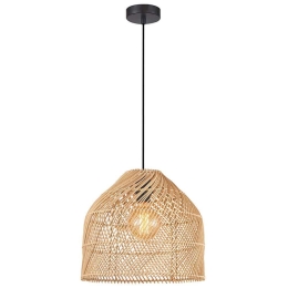 Φωτιστικό Οροφής Mallonca 4304200 Φ34,5x150cm 1xE27 40W Beige Viokef