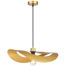 Φωτιστικό Οροφής Mas 4304401 Φ50x150cm 1xE27 40W Gold Viokef