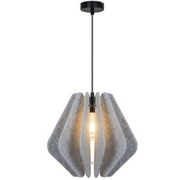 Φωτιστικό Οροφής Barano 4306100 39x150cm 1xE27 40W Grey Viokef