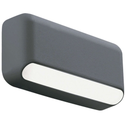 Φωτιστικό Τοίχου - Απλίκα Seren 4309301 15,5x3,7x7,5cm Led 160lm 3W 3000K Anthracite Viokef