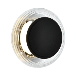 Φωτιστικό Τοίχου - Απλίκα Glossy 4322100 LED 7W 426Lm 20x9,6cm Black Viokef