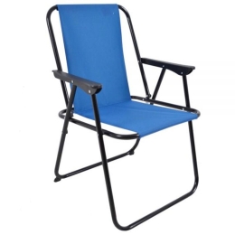 Καρέκλα Παραλίας 805501 53x58x75cm Blue-Black Ankor