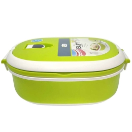 Δοχείο Φαγητού 818815 1,05lt White-Green Ankor Πλαστικό