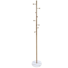 Καλόγερος Μεταλλικός 826162 173cm Gold-White Ankor Μέταλλο,Μάρμαρο