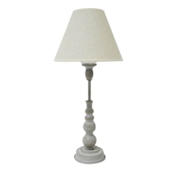 Φωτιστικό Επιτραπέζιο 826889 23x23x49cm 1xE14 40W Grey-Beige Ankor