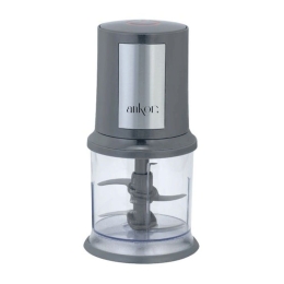 Πολυκόπτης Με Διπλή Λεπίδα M2-830343 400W 500ml Grey Ankor