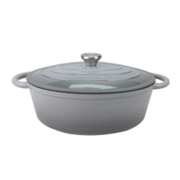 Γάστρα Μαντεμένια Με Καπάκι 832200 41x26,5x12cm Black Ankor Μαντέμι
