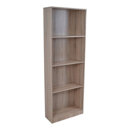 Ραφιέρα Με 4 Ράφια 834303 60x24x170cm Natural Ankor