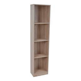 Ραφιέρα Με 4 Ράφια 834310 40x24x170cm Natural Ankor