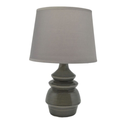 Φωτιστικό Επιτραπέζιο 838219 22x9x34cm Ε14 40W Grey Ankor