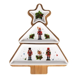 Ορντερβιέρα Δέντρο Red Nutcracker 760032 20,8x25x1,2cm Multi Marva