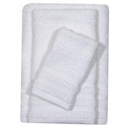 Πετσέτα 1230 Happy White Das Home Χεριών 30x50cm 100% Βαμβάκι