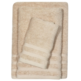 Πετσέτα 1231 Happy Beige Das Home Χεριών 30x50cm 100% Βαμβάκι