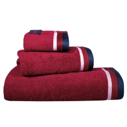 Πετσέτες 3061 (Σετ 3τμχ) Bordo Greenwich Polo Club Σετ Πετσέτες 70x140cm 100% Βαμβάκι