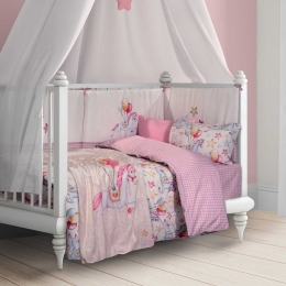 Κουβέρτα Βρεφική 8828 Velour Somon-Pink-Ocher Greenwich Polo Club Κούνιας 110x150cm Πολυέστερ