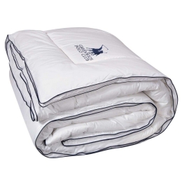 Πάπλωμα 2346 White-Blue Greenwich Polo Club King Size 240x260cm Βαμβάκι-Μικροφίμπρα