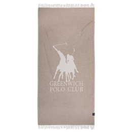 Πετσέτα Θαλάσσης - Παρεό 3904 85x170 Spaghi-Ivory Greenwich Polo Club Θαλάσσης 85x170cm Μουσελίνα