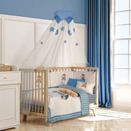 Πάντα Κούνιας 8842 Blue-Beige Greenwich Polo Club 45x195cm Microfiber