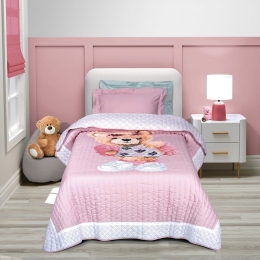 Κουβερλί Παιδικό 8843 Pink-Beige Greenwich Polo Club 160x220cm Microfiber