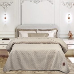 Κουβερλί 3461 Cream Greenwich Polo Club Υπέρδιπλο 220x240cm Microfiber