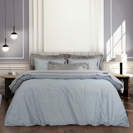 Σεντόνια 2188 (Σετ 4τμχ) Grey Greenwich Polo Club Υπέρδιπλo 240x260cm Βαμβάκι-Πολυέστερ