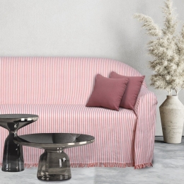 Ριχτάρι 0254 Ecru-Somon Das Home Διθέσιο 180x250cm Βαμβάκι-Πολυέστερ