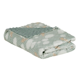 Κουβέρτα Βρεφική Relax 4901 Fleece Mint Das Home Αγκαλιάς 75x100cm Πολυέστερ