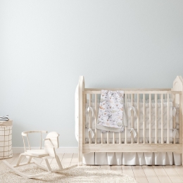 Σεντόνια Βρεφικά 4937 (Σετ 2τμχ) Beige-Olive Das Home Λίκνου 70x120cm 100% Βαμβάκι