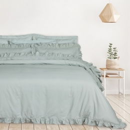 Σεντόνια Daily 3166 (Σετ 4τμχ) Mint Das Home Υπέρδιπλo 240x270cm 100% Βαμβάκι