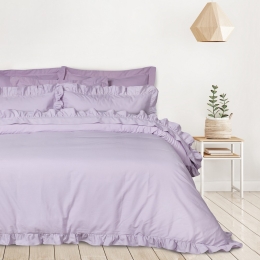 Σεντόνια Daily 3167 (Σετ 4τμχ) Lilac Das Home Υπέρδιπλo 240x270cm 100% Βαμβάκι