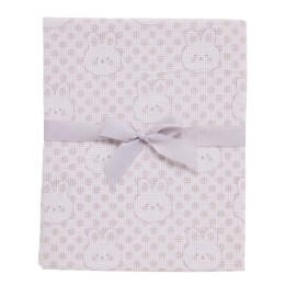 Κουβέρτα Βρεφική Πικέ 4960 Grey Das Home Αγκαλιάς 75x100cm 100% Βαμβάκι