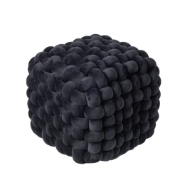 Πουφ 2271 43x43x40 Black Das Home