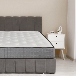 Στρώμα Prestige 1506 160x200+33 White-Grey Das Mattress Υπέρδιπλo