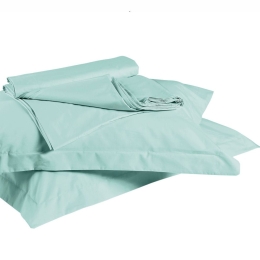 Σεντόνι True Colours 5306 Με Λάστιχο Turquoise Kentia Υπέρδιπλο 160x200cm 100% Βαμβακερό Περκάλι